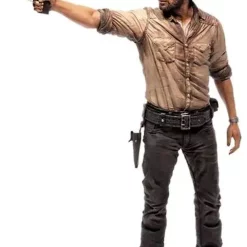 Best Pirce ⌛ McFarlane Toys The Walking Dead AMC TV Rick Grimes Deluxe Action Figure ⭐ -US Horror Sales 2022 mcfardxrick inset2