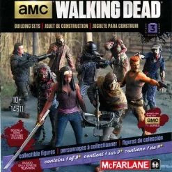 Best Pirce 🧨 McFarlane Toys The Walking Dead Building Sets Series 3 Walking Dead Collectible Figures Mystery Pack [Humans] 😍