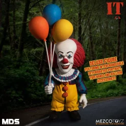 New 👍 IT Movie (1990) MDS Designer Series Pennywise 6-Inch Deluxe Figure [1990] ❤️ -US Horror Sales 2022 mds1990pennywise inset4