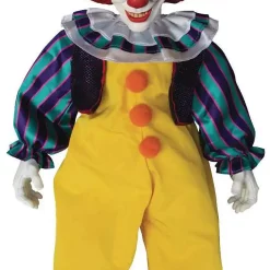 Budget 🔥 IT Movie (1990) MDS Designer Series Pennywise 18-Inch Roto Plush Doll [1990] 😍