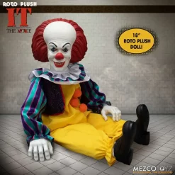 Budget 🔥 IT Movie (1990) MDS Designer Series Pennywise 18-Inch Roto Plush Doll [1990] 😍 -US Horror Sales 2022 mdspennywise1990 inset4