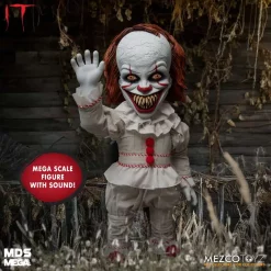 Best Pirce 🎁 IT Movie (2017) Sinister Pennywise Mega Scale TALKING Action Figure (Pre-Order ships July) 🎁 -US Horror Sales 2022 megascalepennywise2022 inset2