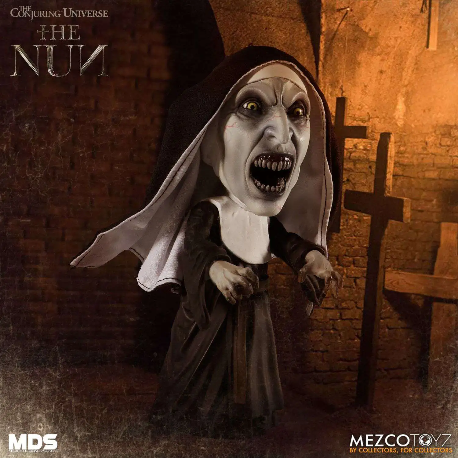 Brand new ⭐ The Conjuring Universe MDS Designer Series The Nun Mega Scale Action Figure ✔️ 6 Brand new ⭐ The Conjuring Universe MDS Designer Series The Nun Mega Scale Action Figure ✔️ - Image 4