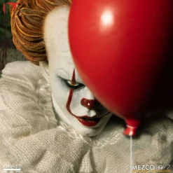 Outlet 😀 IT One:12 Collective Pennywise Action Figure [IT Movie (2017)] 🎉 -US Horror Sales 2022 mezcoone12pennywise inset2