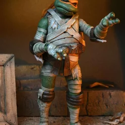 Buy 🎁 NECA Universal Monsters x Teenage Mutant Ninja Turtles Michelangelo as The Mummy Action Figure [Ultimate Version] 🧨 -US Horror Sales 2022 michelangeloasthemummy inset3