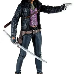 Outlet 🌟 McFarlane Toys The Walking Dead Comic Michonne Exclusive Action Figure [Full Color] ✨ -US Horror Sales 2022 michonnesdcccolor inset1