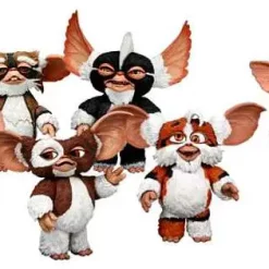 Best Pirce 💯 NECA Gremlins Mogwais Gizmo, Mohawk, George, Lenny, Daffy & New Punk Mogwai Set of 6 Action Figures 😀
