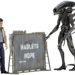 Cheapest ❤️ NECA Aliens Hadley's Hope Action Figure 2-Pack [Carter Burke & Concept Xenomorph] 🌟