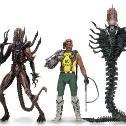 Cheap 🥰 NECA Aliens Series 13 Space Marine Sgt. Apone, Snake Alien, Scorpion Alien Set of 3 Action Figures ✔️