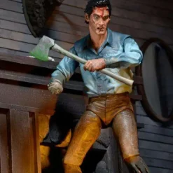 Wholesale 🔥 NECA Evil Dead Dead By Dawn Ash Action Figure [Ultimate Version] 🛒 -US Horror Sales 2022 necaash inset2