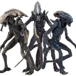Wholesale 🌟 NECA Alien vs Predator Video Game Razor Claws, Chrysalis & Arachnoid Aliens Set of 3 Action FIgures [Movie Treatment] 😀