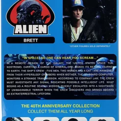 Budget ✔️ NECA Alien 40th Anniversary Series 2 Brett Action Figure 🔔 -US Horror Sales 2022 necabrett inset4