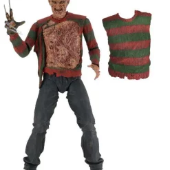 Buy 🌟 NECA Nightmare on Elm Street Part 3 Dream Warriors Quarter Scale Freddy Action Figure [30th Anniversary] (Pre-Order ships January) 👍 -US Horror Sales 2022 necafreddyquarter inset4