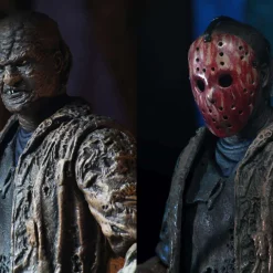 Brand new 👏 NECA Friday the 13th Freddy vs. Jason Jason Voorhees Action Figure [Ultimate Version] 🧨 -US Horror Sales 2022 necafreddyvsjasonultimatejason inset4