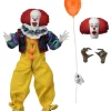 Deals 🤩 NECA IT (1990) Pennywise Clothed Action Figure 😉 -US Horror Sales 2022 necapennywise1990clothedfigure