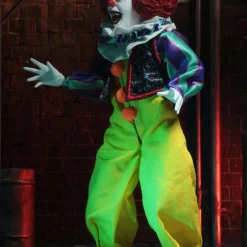 Deals 🤩 NECA IT (1990) Pennywise Clothed Action Figure 😉 -US Horror Sales 2022 necapennywise1990clothedfigure inset1