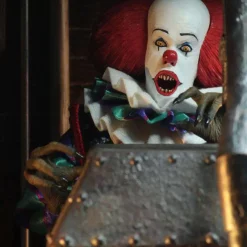 Deals 🤩 NECA IT (1990) Pennywise Clothed Action Figure 😉 -US Horror Sales 2022 necapennywise1990clothedfigure inset3