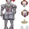 Wholesale 🛒 NECA IT Movie (2017) Pennywise Action Figure [Ultimate Version, Clean] 🌟 -US Horror Sales 2022 necapennywiseit