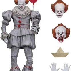 Wholesale 🛒 NECA IT Movie (2017) Pennywise Action Figure [Ultimate Version, Clean] 🌟
