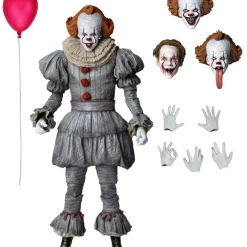 Outlet 👏 NECA IT Chapter 2 Pennywise Action Figure [Ultimate Version, 2019 Movie] 🌟