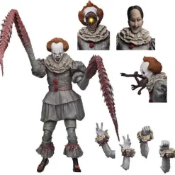 Top 10 🔥 NECA IT Movie (2017) Pennywise Action Figure [Dancing Clown, Ultimate Version] 🌟