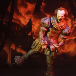 Top 10 🔥 NECA IT Movie (2017) Pennywise Action Figure [Dancing Clown, Ultimate Version] 🌟 -US Horror Sales 2022 necaultimatedancingclownpennywise inset2