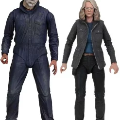 Deals 😀 NECA 🦇 Halloween 2018 Laurie Strode & Michael Myers Set of 2 Action Figures [Ultimate Versions] 🤩