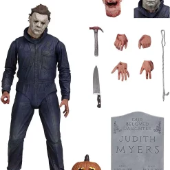Deals 😀 NECA 🦇 Halloween 2018 Laurie Strode & Michael Myers Set of 2 Action Figures [Ultimate Versions] 🤩 -US Horror Sales 2022 necaultimatelauriemichael inset4
