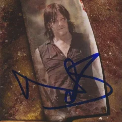 Best Pirce ✔️ The Walking Dead Topps Daryl Signed by Norman Reedus CHOP-3 Autograph Card CHOP-3 [Includes JSA Authentication Card] 👏