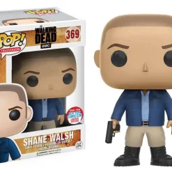 Hot Sale 😉 Funko The Walking Dead POP! Television Shane Walsh Exclusive Vinyl Figure #369 [Damaged Package] ❤️