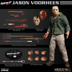 Best Sale 💯 Friday The 13th One:12 Collective Jason Voorhees Action Figure [Part 3] ❤️ -US Horror Sales 2022 one12jason inset4