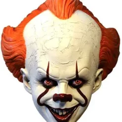 Coupon ⌛ IT Movie (2017) Pennywise Costume Prop Mask [Standard Edition] 🎁