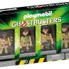 Budget 🎉 Playmobil Ghostbusters Winston, Peter, Egon & Ray Figure 4-Pack Set 😍 -US Horror Sales 2022 playmobil70175
