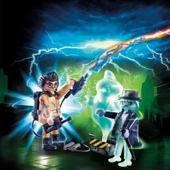 Budget ❤️ Playmobil Ghostbusters Spengler & Ghost Set #9224 😉 -US Horror Sales 2022 playmobil9224 inset2