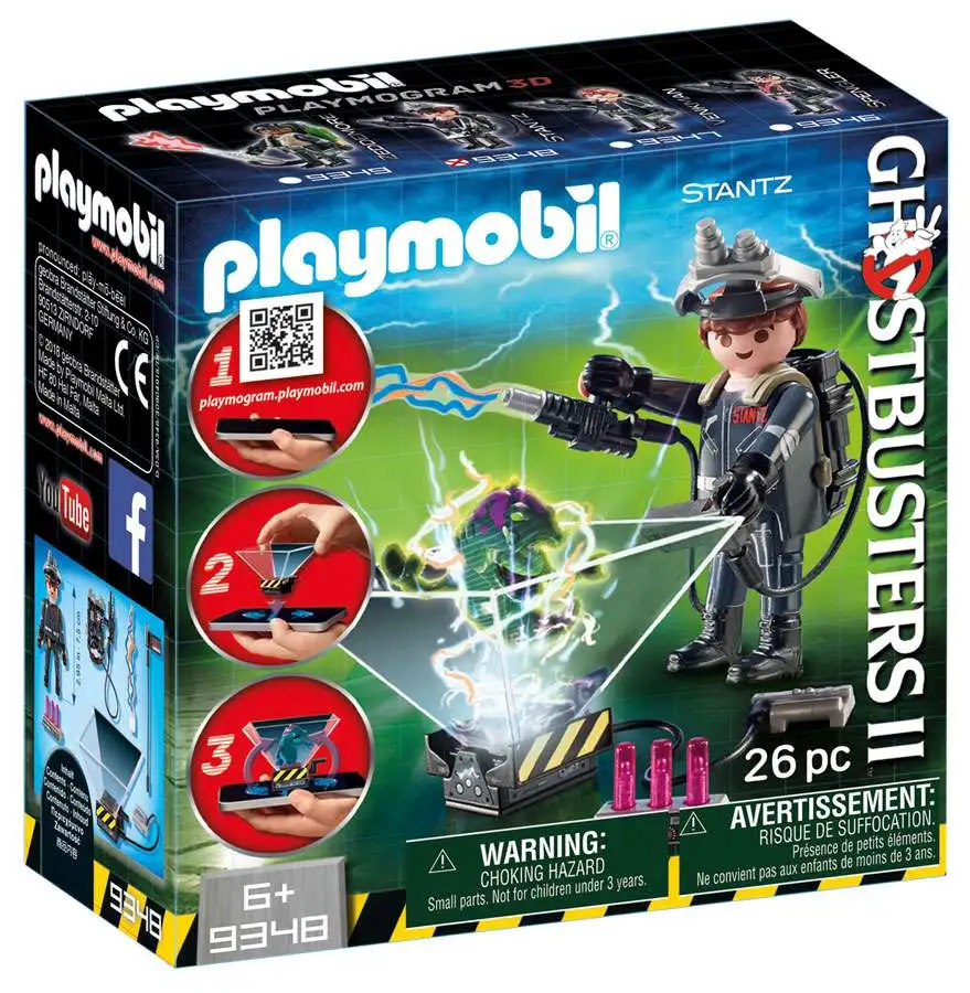 Brand new 𧨠Playmobil Ghostbusters II Raymond Stantz Set #9348 π 3 Brand new 𧨠Playmobil Ghostbusters II Raymond Stantz Set #9348 π