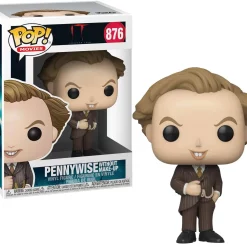 Hot Sale ⌛ Funko IT Chapter 2 POP! Movies Pennywise Vinyl Figure #876 [Without Makeup] ⭐