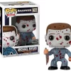 Best deal ⌛ Funko 🧛 Halloween POP! Movies Michael Myers Exclusive Vinyl Figure #622 [Bloody] 🛒 -US Horror Sales 2022 popmyersbloody