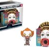 Flash Sale 🔥 Funko IT Chapter 2 POP! Town Demonic Pennywise & Funhouse Vinyl Figure Set #10 🛒 -US Horror Sales 2022 poptown45660