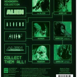 Outlet 😉 ReAction Alien Xenomorph Warrior Action Figure 🤩 -US Horror Sales 2022 s7alienxenowarriorrreact inset2