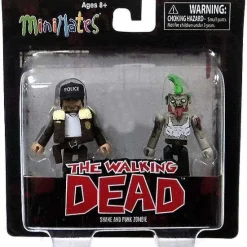Top 10 🔥 The Walking Dead Minimates Exclusives Shane & Punk Zombie Exclusive Minifigure 2-Pack ⌛