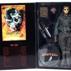 Best Pirce 👍 Friday the 13th Jason Goes to Hell House of Horror Jason Voorhees Collectible Figure [1993] ✔️ -US Horror Sales 2022 sidejasonhell inset4