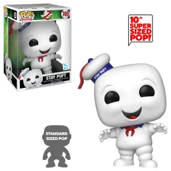 Cheap 🎉 Funko Ghostbusters POP! Movies Stay Puft Exclusive 10-Inch Vinyl Figure #749 [Super-Sized] 😍