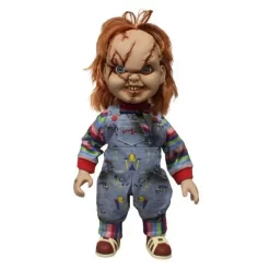Buy ⭐ Child's Play MDS Designer Series Chucky Mega Scale TALKING Action Figure [Scarred] 😀 -US Horror Sales 2022 talkingchucky inset2