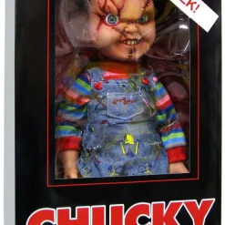 Buy ⭐ Child's Play MDS Designer Series Chucky Mega Scale TALKING Action Figure [Scarred] 😀 -US Horror Sales 2022 talkingchucky inset4