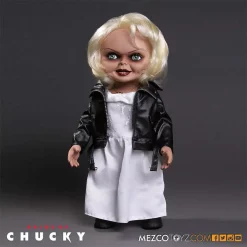 Cheapest 🔥 Child's Play Bride of Chucky MDS Designer Series Tiffany Mega Scale TALKING Action Figure 🔔 -US Horror Sales 2022 talkingtiffany inset4