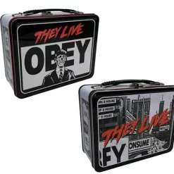 Cheap 🎉 They Live "Obey" Tin Tote Lunch Box 🥰