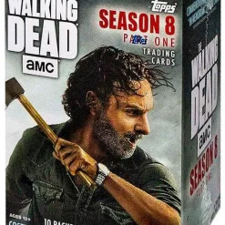 Outlet ❤️ The Walking Dead Topps Season 8, Part 1 Trading Card BLASTER Box [10 Packs & 1 Hit!] 🤩