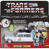 Brand new ✔️ Transformers Ghostbusters Ecto-1 Ectotron Exclusive Action Figure [Mash Up!] 👏