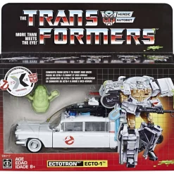 Brand new ✔️ Transformers Ghostbusters Ecto-1 Ectotron Exclusive Action Figure [Mash Up!] 👏