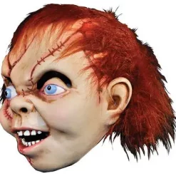 Flash Sale 😉 Child's Play Bride of Chucky Chucky Costume Mask 🌟 -US Horror Sales 2022 ttus115 inset2